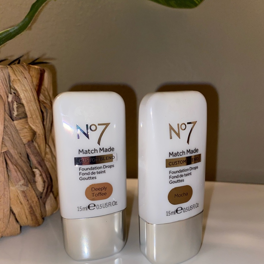 No7 Custom Blend Foundation Drops (unopened)